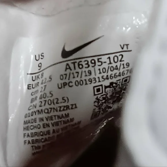 Nike Joyride CC3 Setter 'Vast Grey' Sneakers M9/W10½ - Picture 9 of 10